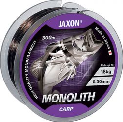 Jaxon Monolith Carp Monofil Zsinr 0,30mm  18kg    300m