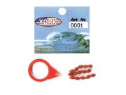  York Kaucsuk gumistopper szrgzt  15db/csomag  Mret XL  Barna
