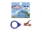 York Kaucsuk gumistopper szrgzt 15db/csomag  Mret L  Szne Barna