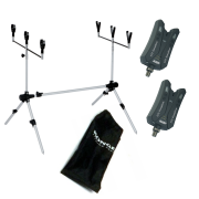  KONGER Rod Pod Carper 3 Botos Szett + Kapsjelz + Tska