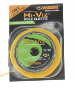  Middy HI-VIZ POLE ELASTIC SPECIMEN 8-10 /1,3mm 5+1mter Ergumi Raks vagy Spiccbothoz