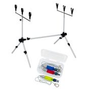  KONGER Rod Pod Carper 3 Botos  + Tska + 3db Swinger