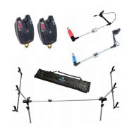  RUMPOL Alu 3 Botos Rod Pod  Szett + Kapsjelz + Swinger+Tska